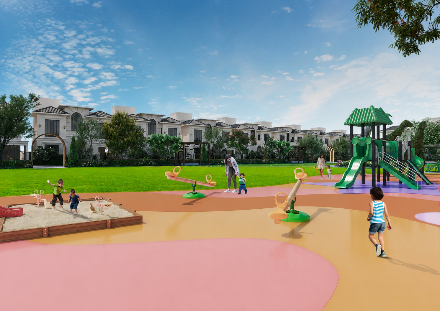 Kids play area at RPS Azalea